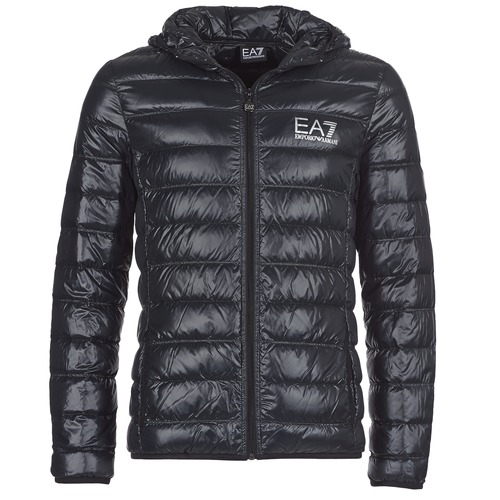Clothing Men Duffel coats Emporio Armani EA7 ANDOURALO Black