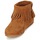 Shoes Women Mid boots Minnetonka CONCHO FEATHER SIDE ZIP BOOT Brown