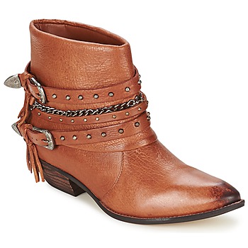Shoes Women Mid boots Dumond ZIELLE Brown