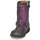 Shoes Girl High boots Pom d'Api HIKE BIKER Purple