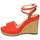 Shoes Women Sandals Castaner ADELA Red