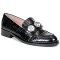 Moschino Cheap & CHIC  STONES  womens Loafers / Casual Shoes in Black