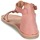 Shoes Girl Sandals Citrouille et Compagnie GUBUDU Pink / Gold