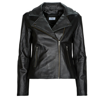 Clothing Women Leather jackets / Imitation leather Betty London IGADITE Black