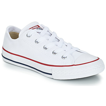 Shoes Children Low top trainers Converse ALL STAR OX White / Optical