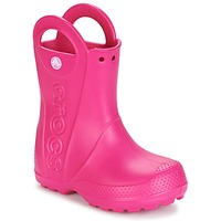 Shoes Girl Wellington boots Crocs HANDLE IT RAIN BOOT Pink