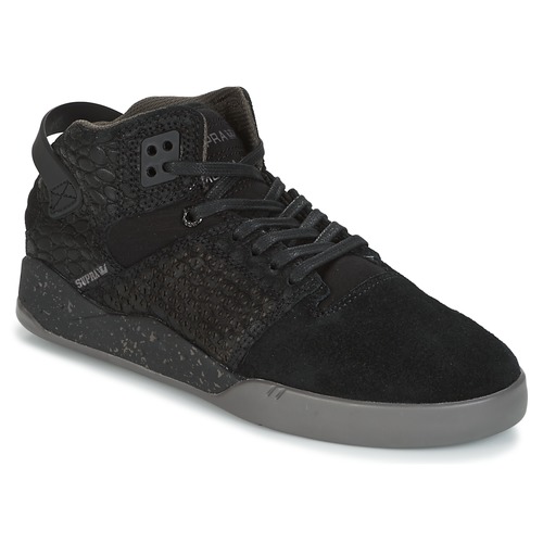 Shoes Hi top trainers Supra SKYTOP III Black / Grey