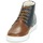 Shoes Boy Mid boots Citrouille et Compagnie HILABOUL Brown / Marine