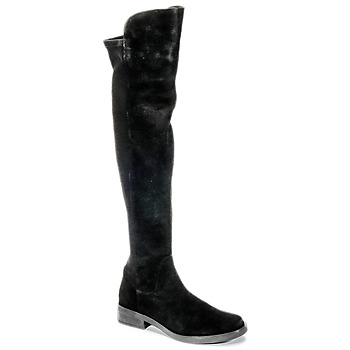 Shoes Women Thigh boots Buffalo NUPAN Black