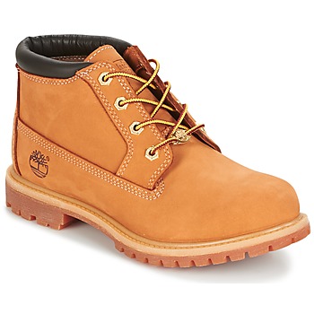 Shoes Women Ankle boots Timberland Nellie Chukka Double Wheat / Nubuck / With /  black / Collar