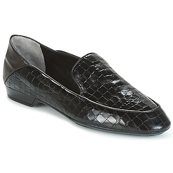 Shoes Women Loafers Robert Clergerie FANIN-COCCO-AGNEAU-NOIR Black