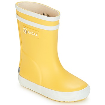 Shoes Children Wellington boots Aigle BABY FLAC Yellow