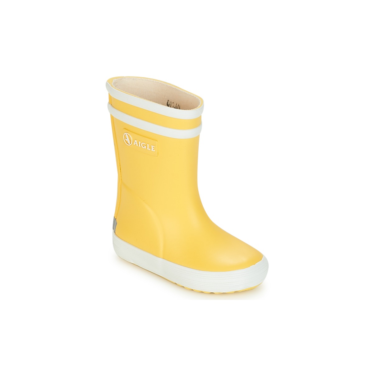 Shoes Children Wellington boots Aigle BABY FLAC Yellow
