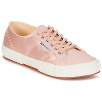 Shoes Women Low top trainers Superga 2750 SATIN W Pink