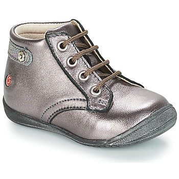 Shoes Girl Mid boots GBB NICOLE Purple / Metallic