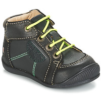 Shoes Boy Mid boots GBB RACINE Grey / Black
