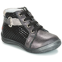 Shoes Girl Mid boots GBB RICHARDINE Black / Grey