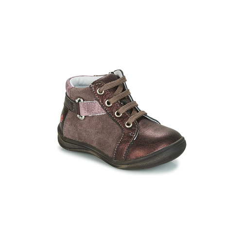 Shoes Girl Mid boots GBB RICHARDINE Brown / Bronze