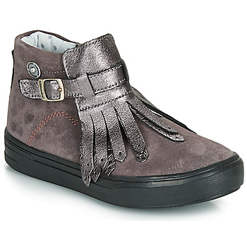 Shoes Girl Mid boots Catimini RUTABAGA Grey