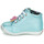 Shoes Girl Hi top trainers Catimini SALAMANDRE Blue / Silver