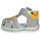 Shoes Boy Sandals Catimini SPHINX Grey / Orange