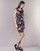 Clothing Women Short Dresses Love Moschino WVG3100 Black / Multicolour