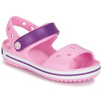 Shoes Girl Sandals Crocs CROCBAND SANDAL Carnation / Pink / Purple