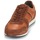 Shoes Men Low top trainers Geox CLEMENT Brown