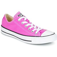 Shoes Women Low top trainers Converse Chuck Taylor All Star Ox Seasonal Colors Pink