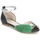 Shoes Women Sandals Betty London INALI Black / Silver / Green