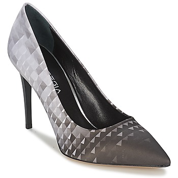 Shoes Women Heels Strategia BALSORANO Black / Grey