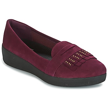 Shoes Women Flat shoes FitFlop LOAFER Purple