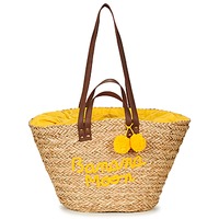 Bags Women Shopping Bags / Baskets Banana Moon LACELY WOODRAW Natural / Yellow