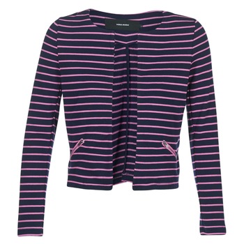 Clothing Women Jackets / Blazers Vero Moda VMULA Marine / Pink