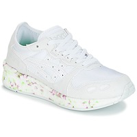 Shoes Children Low top trainers Asics HYPER GEL-LYTE GS White / Pink / Green