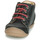 Shoes Boy Hi top trainers Catimini GASTON Black / Red