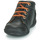 Shoes Boy Hi top trainers GBB REGIS Black / Orange