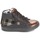 Shoes Girl Hi top trainers Catimini LOULOU Black / Coppery