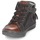 Shoes Girl Hi top trainers Catimini LOULOU Black / Coppery