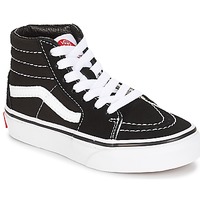 Shoes Children Hi top trainers Vans UY SK8-HI Black / White