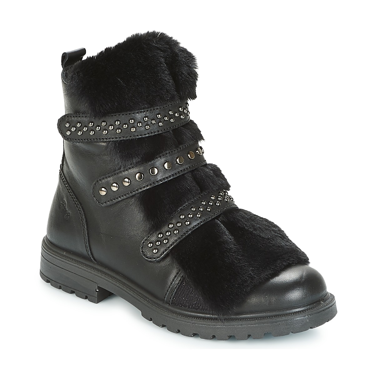 Shoes Girl Mid boots Primigi CHRIS Black