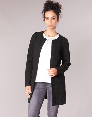 Clothing Women Jackets / Blazers Vila VINAJA LONG Black