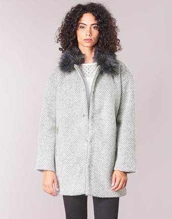 Clothing Women Coats Le Temps des Cerises DUCHESSE Grey