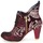 Shoes Women Ankle boots Irregular Choice Miaow Bordeaux