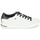 Shoes Women Low top trainers Geox JAYSEN White / Silver