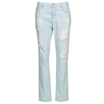Clothing Women Straight jeans Cimarron BOY Blue / Clear