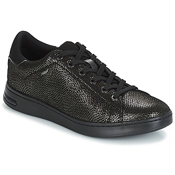 Shoes Women Low top trainers Geox D JAYSEN Grey / Black
