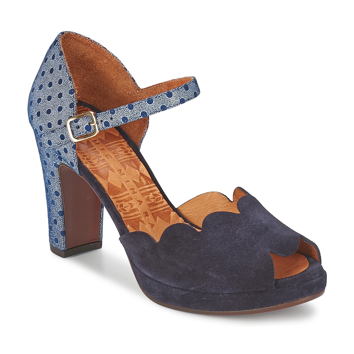 Chie Mihara NADILA Blue - Free Delivery with Rubbersole.co.uk ! - Shoes ...
