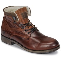 Shoes Men Mid boots Casual Attitude JOPA Brown