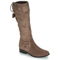 Shoes Women High boots André POLKA Taupe